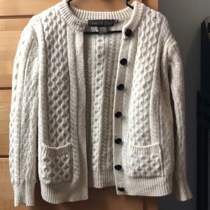 Merino wool sweater.